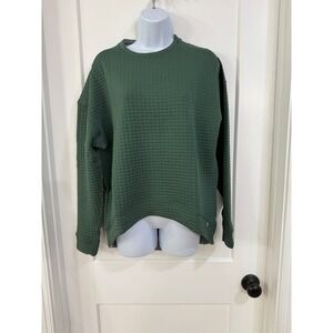 NOBULL Crewneck Sweatshirt Oversized small Quilted Gorpcore Athleisure